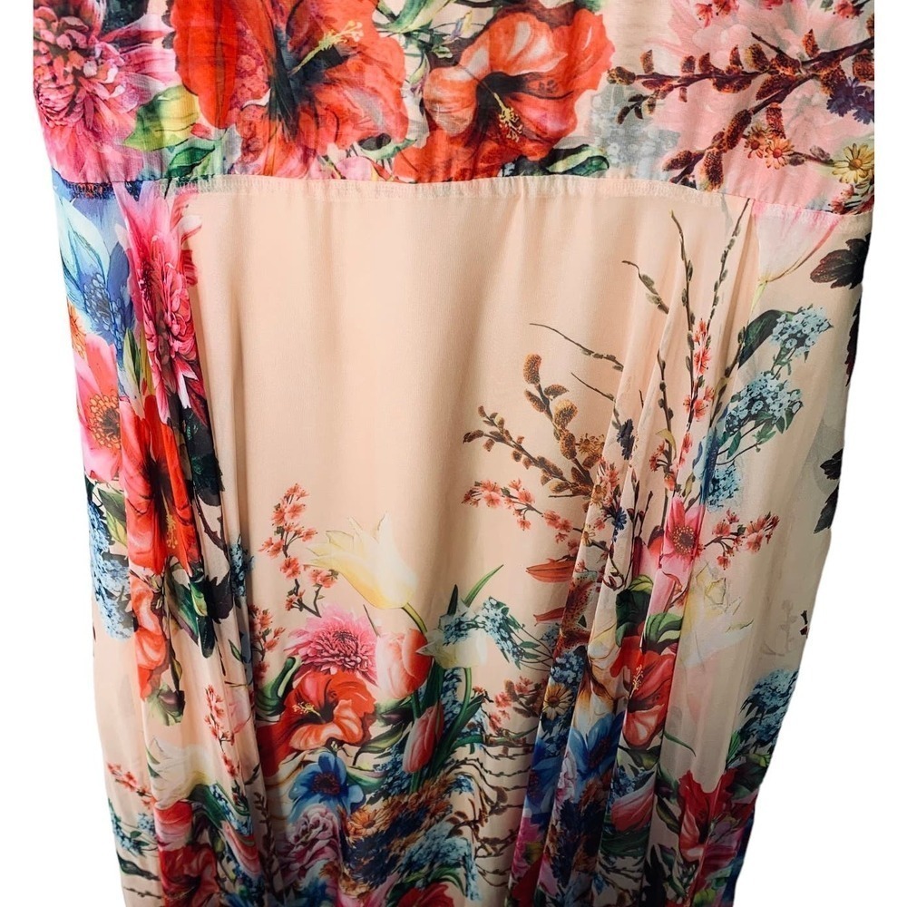 Eywasouls Malibu Claire Floral Maxi Dress Womens Size XS/S Long Sleeve $495 - Picture 7 of 15